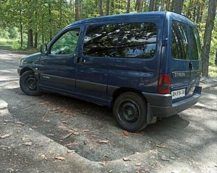Синий Ситроен Берлинго, объемом двигателя 1.9 л и пробегом 300 тыс. км за 2650 $, фото 4 на Automoto.ua