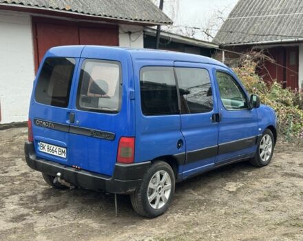 Синій Сітроен Берлінго, об'ємом двигуна 2 л та пробігом 500 тис. км за 2700 $, фото 4 на Automoto.ua