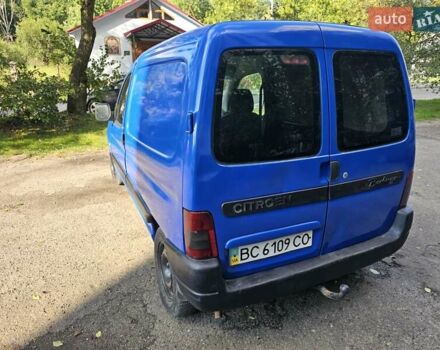 Синій Сітроен Берлінго, об'ємом двигуна 1.9 л та пробігом 393 тис. км за 2599 $, фото 5 на Automoto.ua