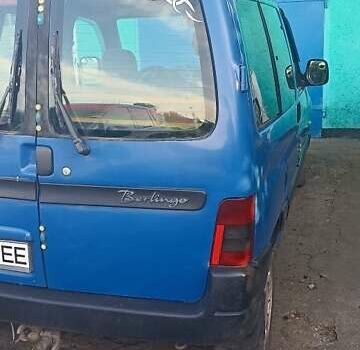 Синий Ситроен Берлинго, объемом двигателя 2 л и пробегом 340 тыс. км за 3700 $, фото 4 на Automoto.ua