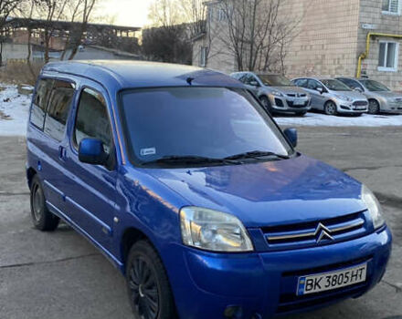 Синий Ситроен Берлинго, объемом двигателя 2 л и пробегом 340 тыс. км за 4599 $, фото 2 на Automoto.ua