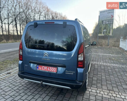 Синій Сітроен Берлінго, об'ємом двигуна 1.6 л та пробігом 283 тис. км за 9555 $, фото 6 на Automoto.ua