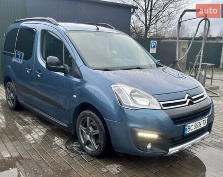 Синий Ситроен Берлинго, объемом двигателя 1.56 л и пробегом 198 тыс. км за 10500 $, фото 5 на Automoto.ua