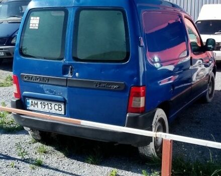 Синий Ситроен Берлинго, объемом двигателя 1.9 л и пробегом 200 тыс. км за 1700 $, фото 1 на Automoto.ua
