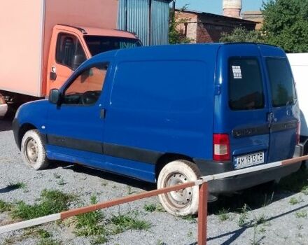 Синий Ситроен Берлинго, объемом двигателя 1.9 л и пробегом 200 тыс. км за 1700 $, фото 3 на Automoto.ua