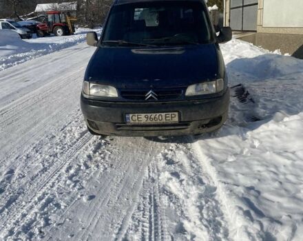 Синий Ситроен Берлинго, объемом двигателя 1.9 л и пробегом 333 тыс. км за 1500 $, фото 1 на Automoto.ua