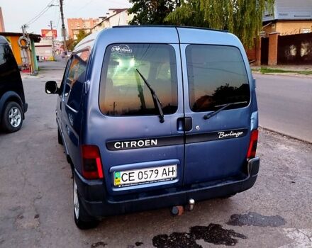 Синий Ситроен Берлинго, объемом двигателя 1.9 л и пробегом 364 тыс. км за 1550 $, фото 1 на Automoto.ua