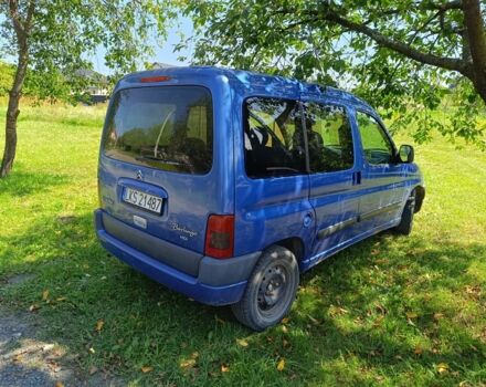 Синий Ситроен Берлинго, объемом двигателя 2 л и пробегом 298 тыс. км за 1400 $, фото 1 на Automoto.ua