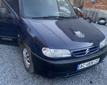 Синий Ситроен Берлинго, объемом двигателя 1.9 л и пробегом 400 тыс. км за 2300 $, фото 1 на Automoto.ua