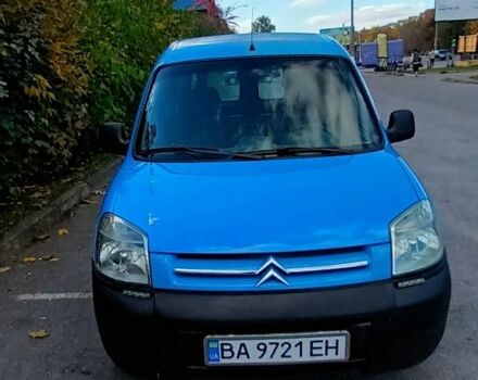 Синий Ситроен Берлинго, объемом двигателя 1.4 л и пробегом 320 тыс. км за 2900 $, фото 1 на Automoto.ua