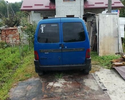 Синий Ситроен Берлинго, объемом двигателя 1.9 л и пробегом 250 тыс. км за 3750 $, фото 1 на Automoto.ua