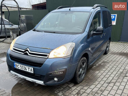 Синий Ситроен Берлинго, объемом двигателя 1.56 л и пробегом 198 тыс. км за 10500 $, фото 1 на Automoto.ua