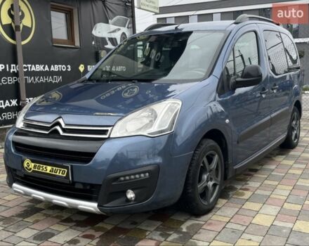 Синий Ситроен Берлинго, объемом двигателя 1.6 л и пробегом 198 тыс. км за 10000 $, фото 1 на Automoto.ua