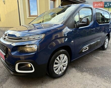 Синий Ситроен Берлинго, объемом двигателя 1.5 л и пробегом 143 тыс. км за 19750 $, фото 1 на Automoto.ua