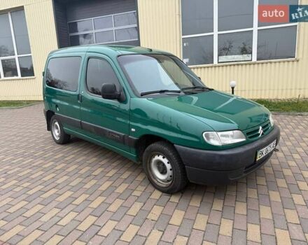 Зеленый Ситроен Берлинго, объемом двигателя 1.87 л и пробегом 276 тыс. км за 1850 $, фото 2 на Automoto.ua
