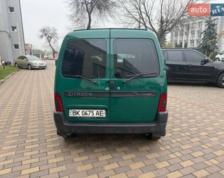 Зеленый Ситроен Берлинго, объемом двигателя 1.87 л и пробегом 276 тыс. км за 1850 $, фото 3 на Automoto.ua