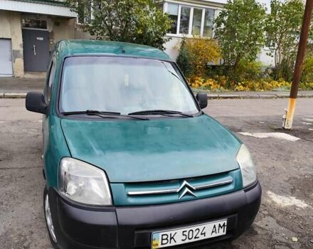 Зеленый Ситроен Берлинго, объемом двигателя 1.9 л и пробегом 365 тыс. км за 3850 $, фото 1 на Automoto.ua