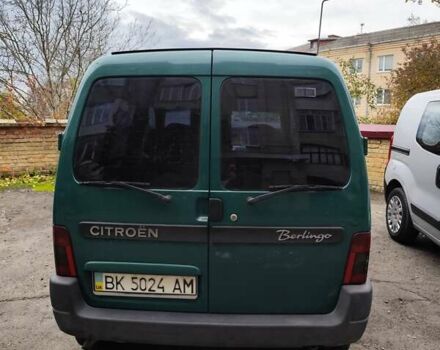 Зеленый Ситроен Берлинго, объемом двигателя 1.9 л и пробегом 365 тыс. км за 3850 $, фото 2 на Automoto.ua