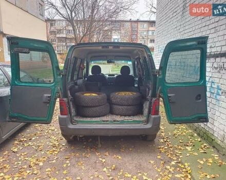 Зеленый Ситроен Берлинго, объемом двигателя 1.4 л и пробегом 371 тыс. км за 2900 $, фото 1 на Automoto.ua