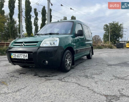 Зеленый Ситроен Берлинго, объемом двигателя 1.87 л и пробегом 308 тыс. км за 4500 $, фото 2 на Automoto.ua