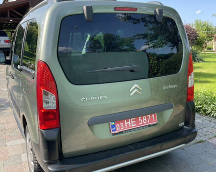 Зеленый Ситроен Берлинго, объемом двигателя 1.6 л и пробегом 230 тыс. км за 9700 $, фото 24 на Automoto.ua