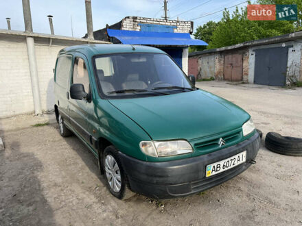 Ситроен Берлинго 1998 в Кропивницком (Кировограде) на Automoto.ua Зеленый Ситроен Берлинго, объемом двигателя 1.9 л и пробегом 270 тыс. км за 2200 $, фото 1 на Automoto.ua