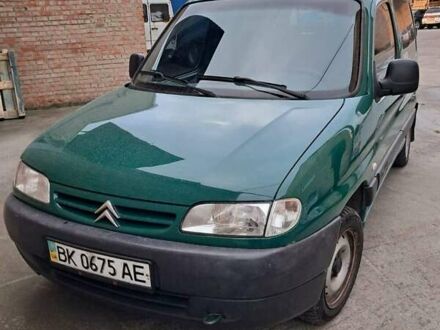 Зеленый Ситроен Берлинго, объемом двигателя 1.9 л и пробегом 277 тыс. км за 2550 $, фото 1 на Automoto.ua