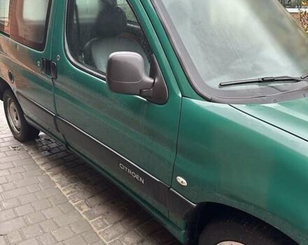 Зеленый Ситроен Берлинго, объемом двигателя 1.6 л и пробегом 200 тыс. км за 3800 $, фото 1 на Automoto.ua