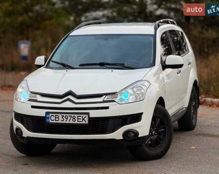 Белый Ситроен С-Кроссер, объемом двигателя 2.36 л и пробегом 370 тыс. км за 8150 $, фото 1 на Automoto.ua
