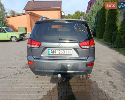 Серый Ситроен С-Кроссер, объемом двигателя 2.18 л и пробегом 217 тыс. км за 7500 $, фото 6 на Automoto.ua