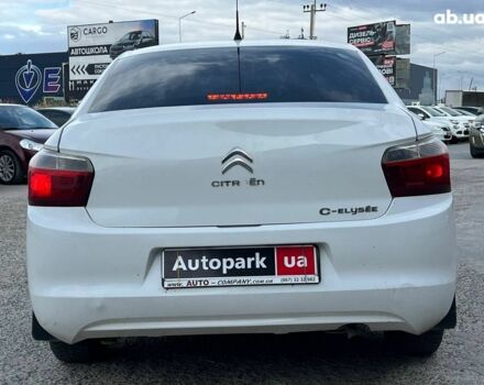 Білий Сітроен С-Елізє, об'ємом двигуна 1.2 л та пробігом 115 тис. км за 5290 $, фото 6 на Automoto.ua