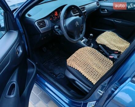 Синий Ситроен С-Элизе, объемом двигателя 1.2 л и пробегом 71 тыс. км за 6500 $, фото 8 на Automoto.ua