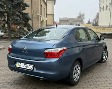 Синий Ситроен С-Элизе, объемом двигателя 1.2 л и пробегом 129 тыс. км за 3650 $, фото 5 на Automoto.ua