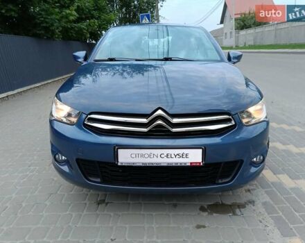 Синий Ситроен С-Элизе, объемом двигателя 1.2 л и пробегом 71 тыс. км за 6500 $, фото 5 на Automoto.ua