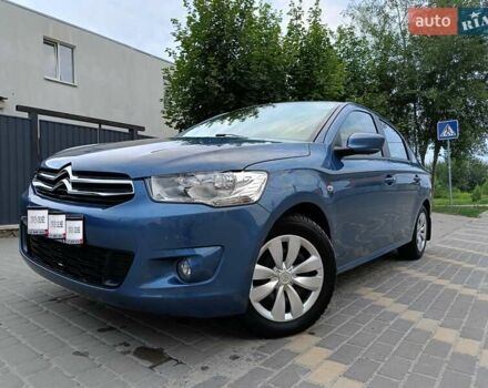 Синий Ситроен С-Элизе, объемом двигателя 1.2 л и пробегом 71 тыс. км за 6500 $, фото 4 на Automoto.ua