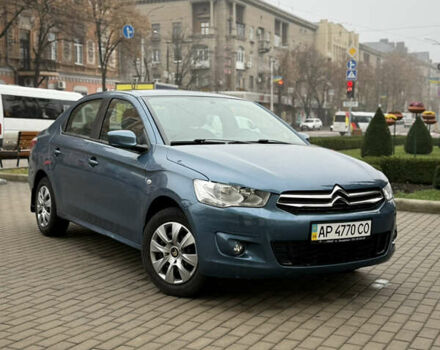 Синий Ситроен С-Элизе, объемом двигателя 1.2 л и пробегом 129 тыс. км за 3650 $, фото 2 на Automoto.ua