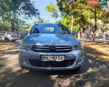 Синий Ситроен С-Элизе, объемом двигателя 1.59 л и пробегом 140 тыс. км за 7300 $, фото 2 на Automoto.ua
