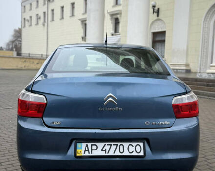 Синий Ситроен С-Элизе, объемом двигателя 1.2 л и пробегом 129 тыс. км за 3650 $, фото 4 на Automoto.ua