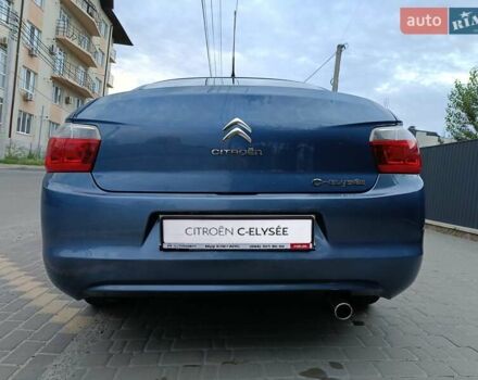 Синий Ситроен С-Элизе, объемом двигателя 1.2 л и пробегом 71 тыс. км за 6500 $, фото 2 на Automoto.ua