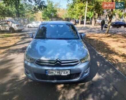 Синий Ситроен С-Элизе, объемом двигателя 1.59 л и пробегом 140 тыс. км за 7300 $, фото 3 на Automoto.ua