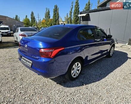 Синий Ситроен С-Элизе, объемом двигателя 1.2 л и пробегом 39 тыс. км за 8400 $, фото 5 на Automoto.ua