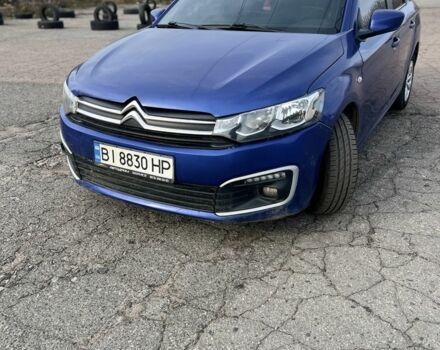 Синий Ситроен С-Элизе, объемом двигателя 1.2 л и пробегом 350 тыс. км за 4250 $, фото 3 на Automoto.ua