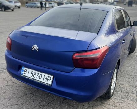 Синий Ситроен С-Элизе, объемом двигателя 1.2 л и пробегом 350 тыс. км за 4250 $, фото 1 на Automoto.ua