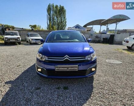 Синий Ситроен С-Элизе, объемом двигателя 1.2 л и пробегом 39 тыс. км за 8400 $, фото 6 на Automoto.ua