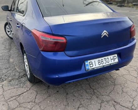 Синий Ситроен С-Элизе, объемом двигателя 1.2 л и пробегом 350 тыс. км за 4250 $, фото 2 на Automoto.ua