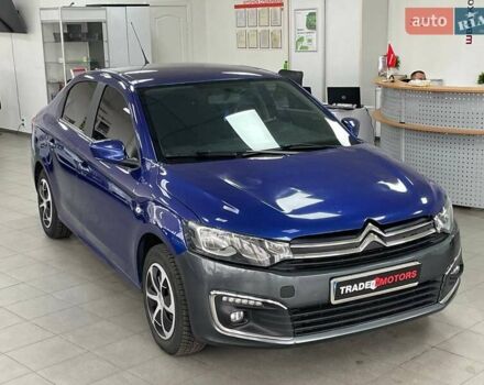 Синий Ситроен С-Элизе, объемом двигателя 1.2 л и пробегом 260 тыс. км за 4490 $, фото 1 на Automoto.ua