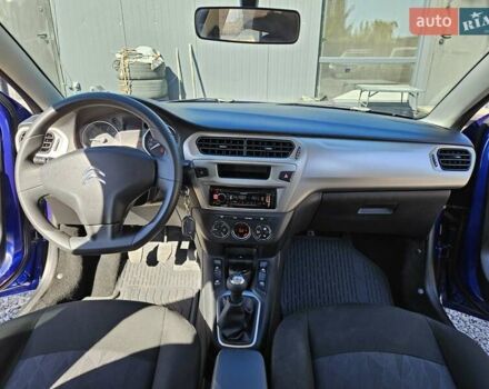 Синий Ситроен С-Элизе, объемом двигателя 1.2 л и пробегом 39 тыс. км за 8400 $, фото 11 на Automoto.ua