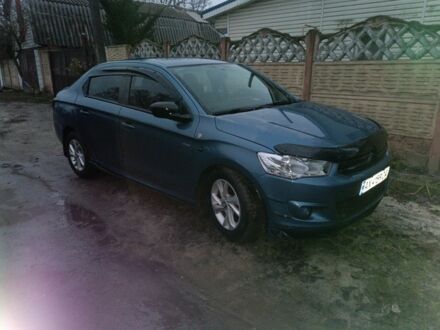 Синий Ситроен С-Элизе, объемом двигателя 1.6 л и пробегом 185 тыс. км за 6700 $, фото 1 на Automoto.ua