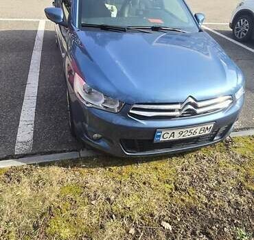 Синий Ситроен С-Элизе, объемом двигателя 1.2 л и пробегом 1 тыс. км за 10000 $, фото 1 на Automoto.ua