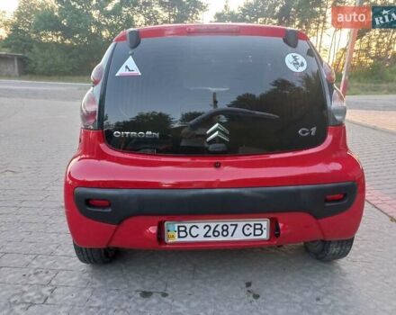 Красный Ситроен С1, объемом двигателя 1 л и пробегом 75 тыс. км за 5700 $, фото 1 на Automoto.ua